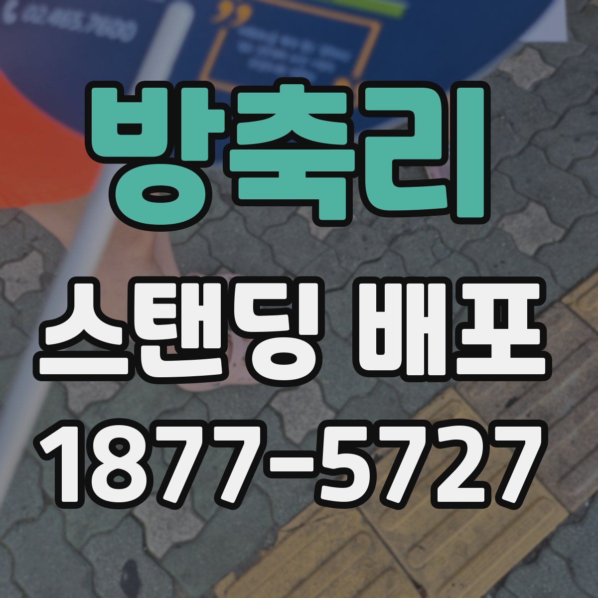 방축리 스탠딩 배포