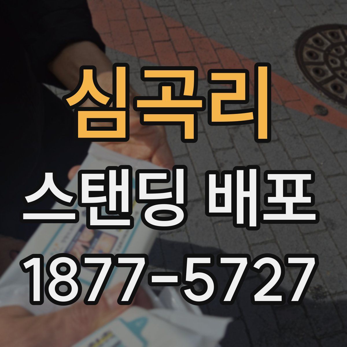 심곡리 스탠딩 배포