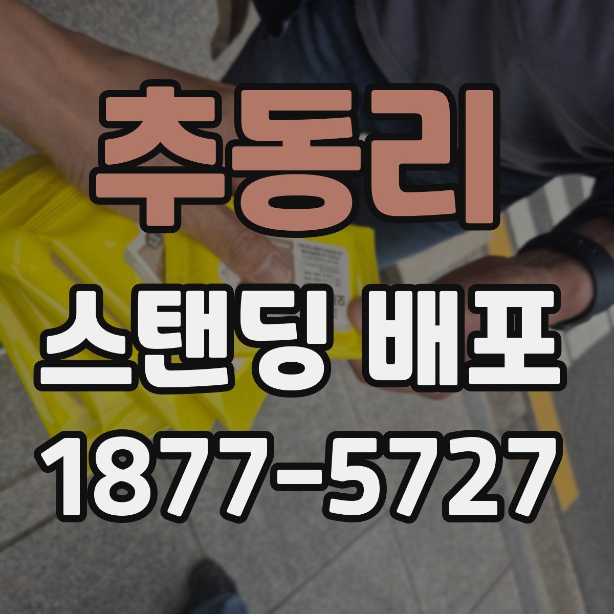 추동리 스탠딩 배포