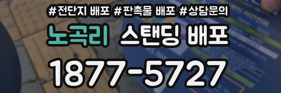노곡리 스탠딩 배포