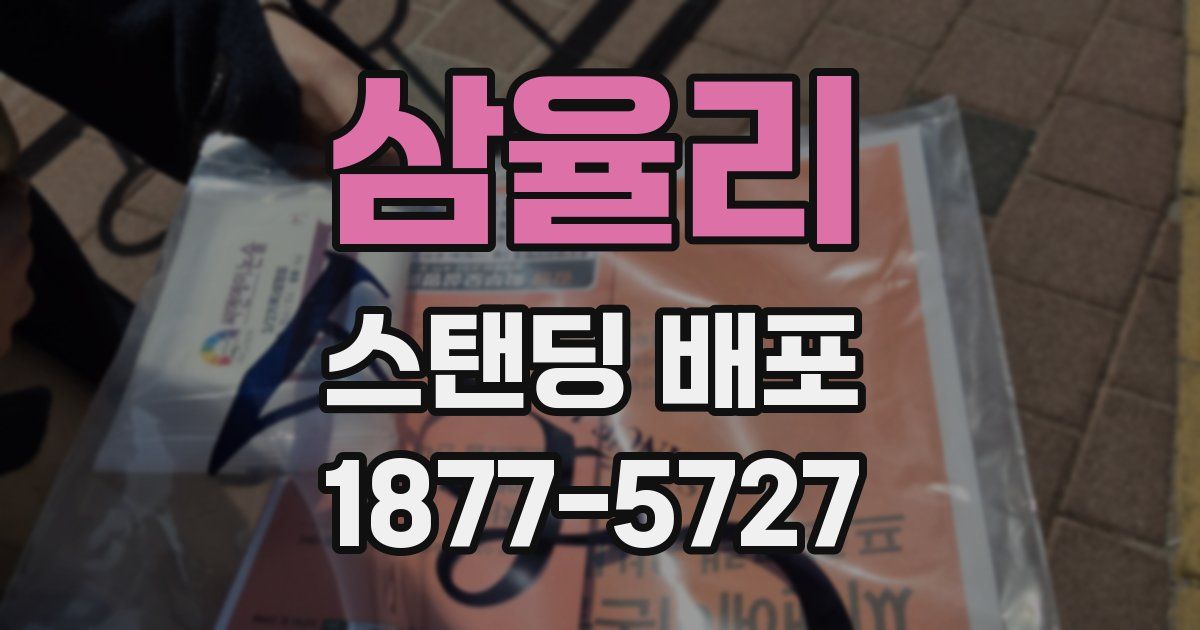 삼율리 스탠딩 배포