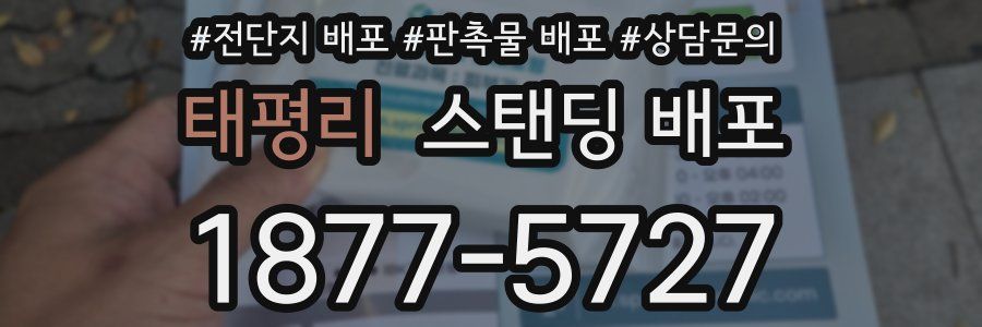 태평리 스탠딩 배포