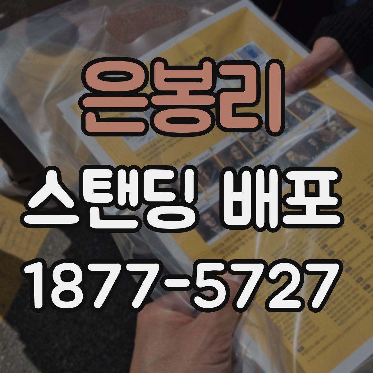 은봉리 스탠딩 배포