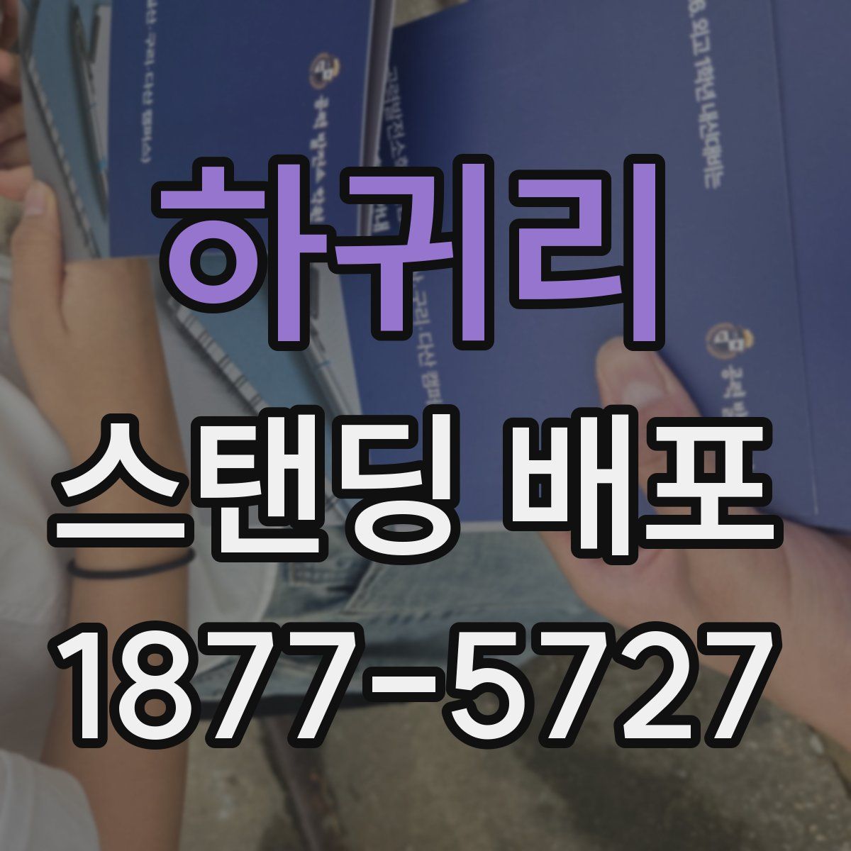 하귀리 스탠딩 배포