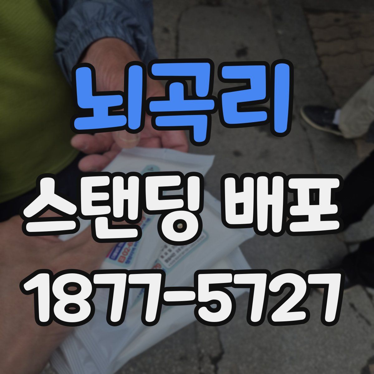 뇌곡리 스탠딩 배포