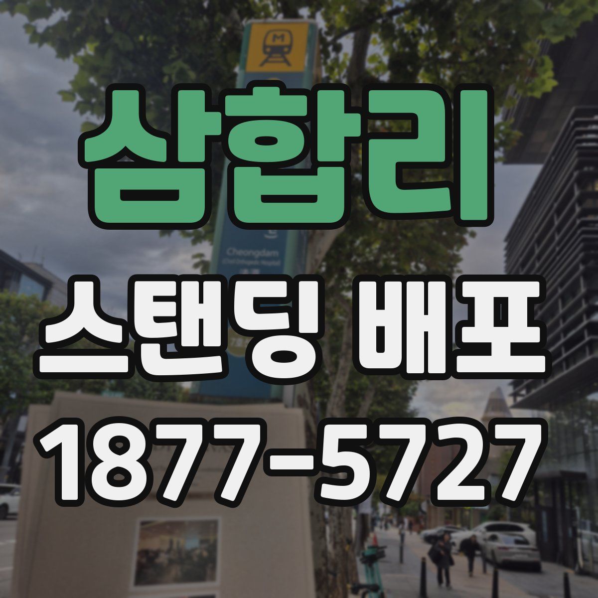 삼합리 스탠딩 배포
