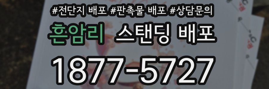 흔암리 스탠딩 배포