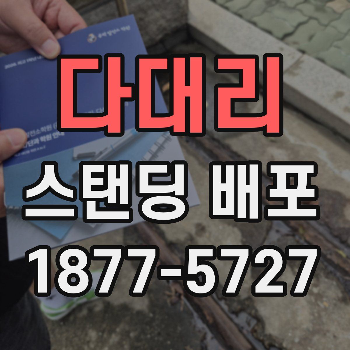 다대리 스탠딩 배포