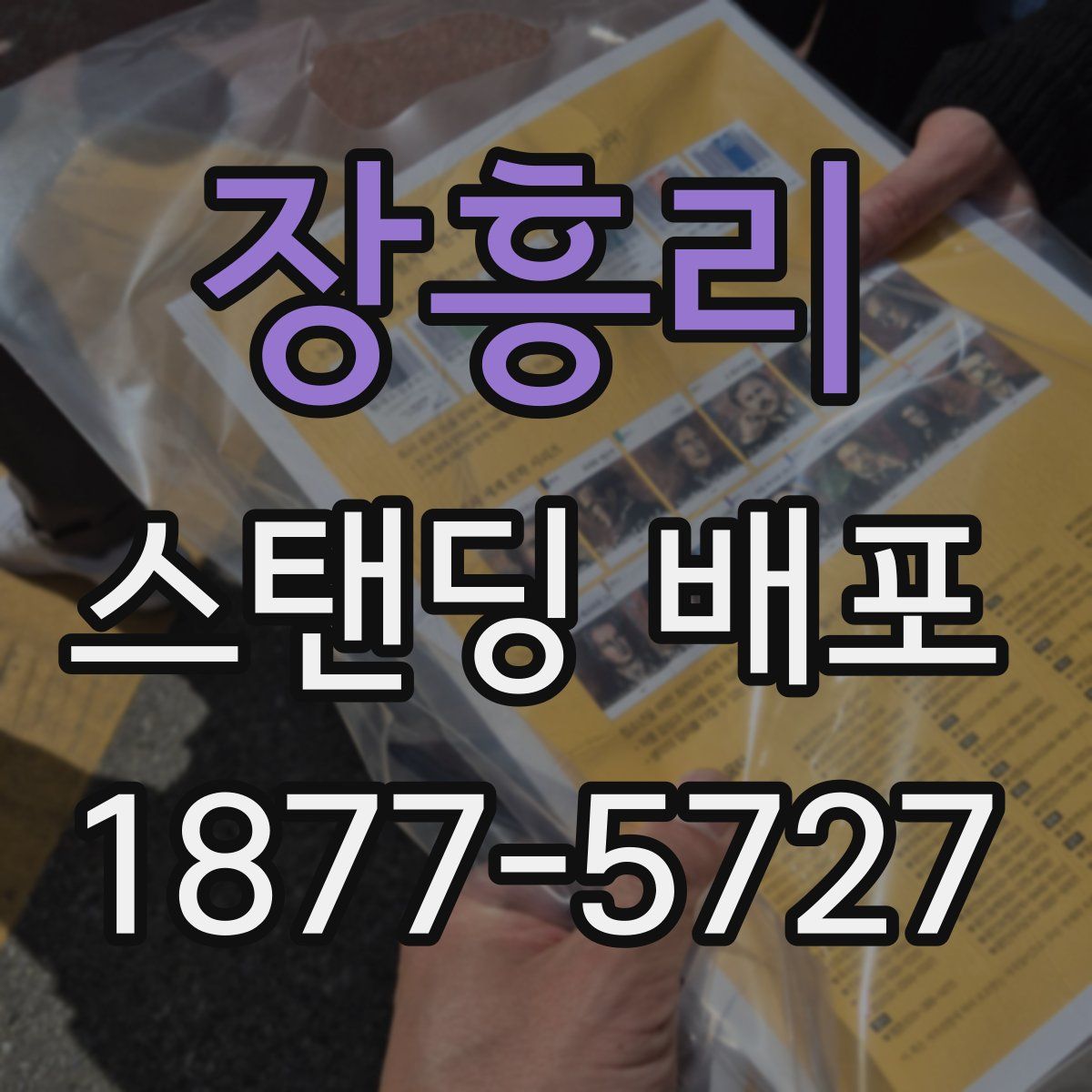 장흥리 스탠딩 배포