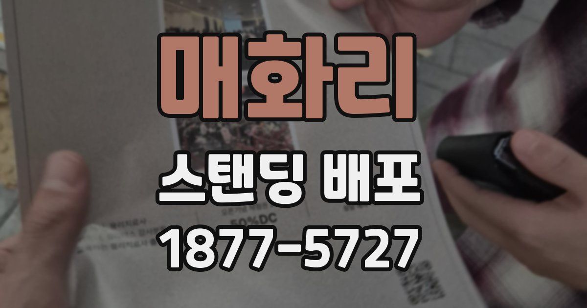매화리 스탠딩 배포