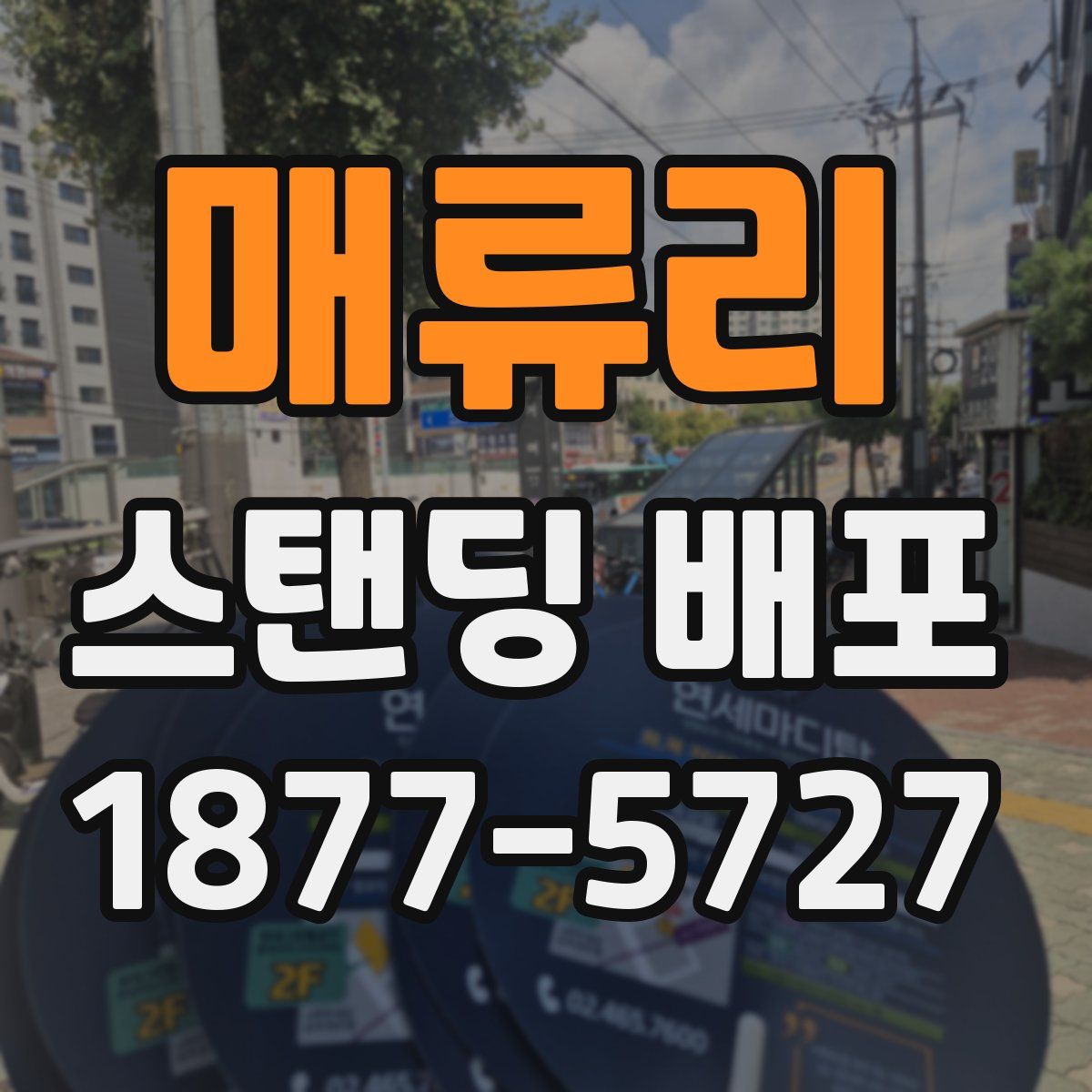 매류리 스탠딩 배포