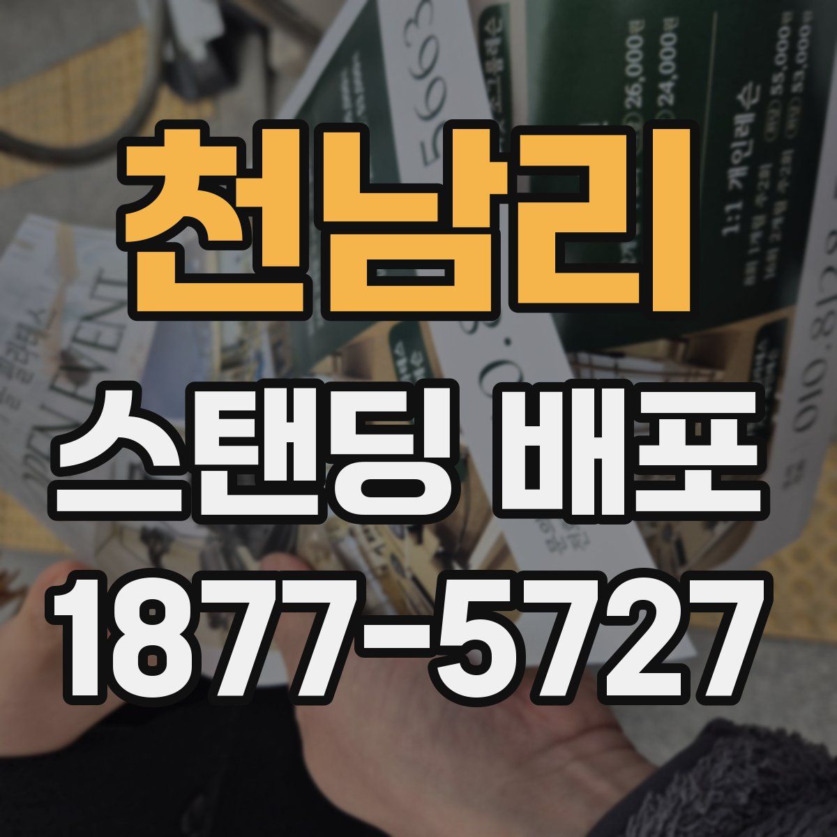 천남리 스탠딩 배포