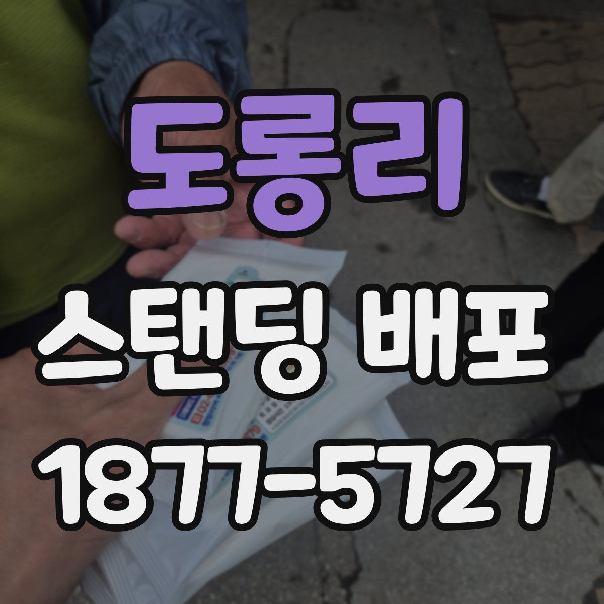 도롱리 스탠딩 배포