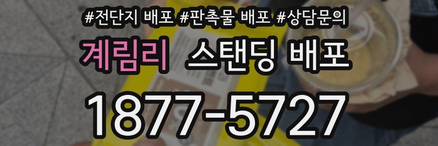 계림리 스탠딩 배포