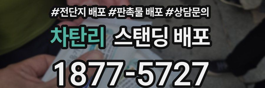 차탄리 스탠딩 배포