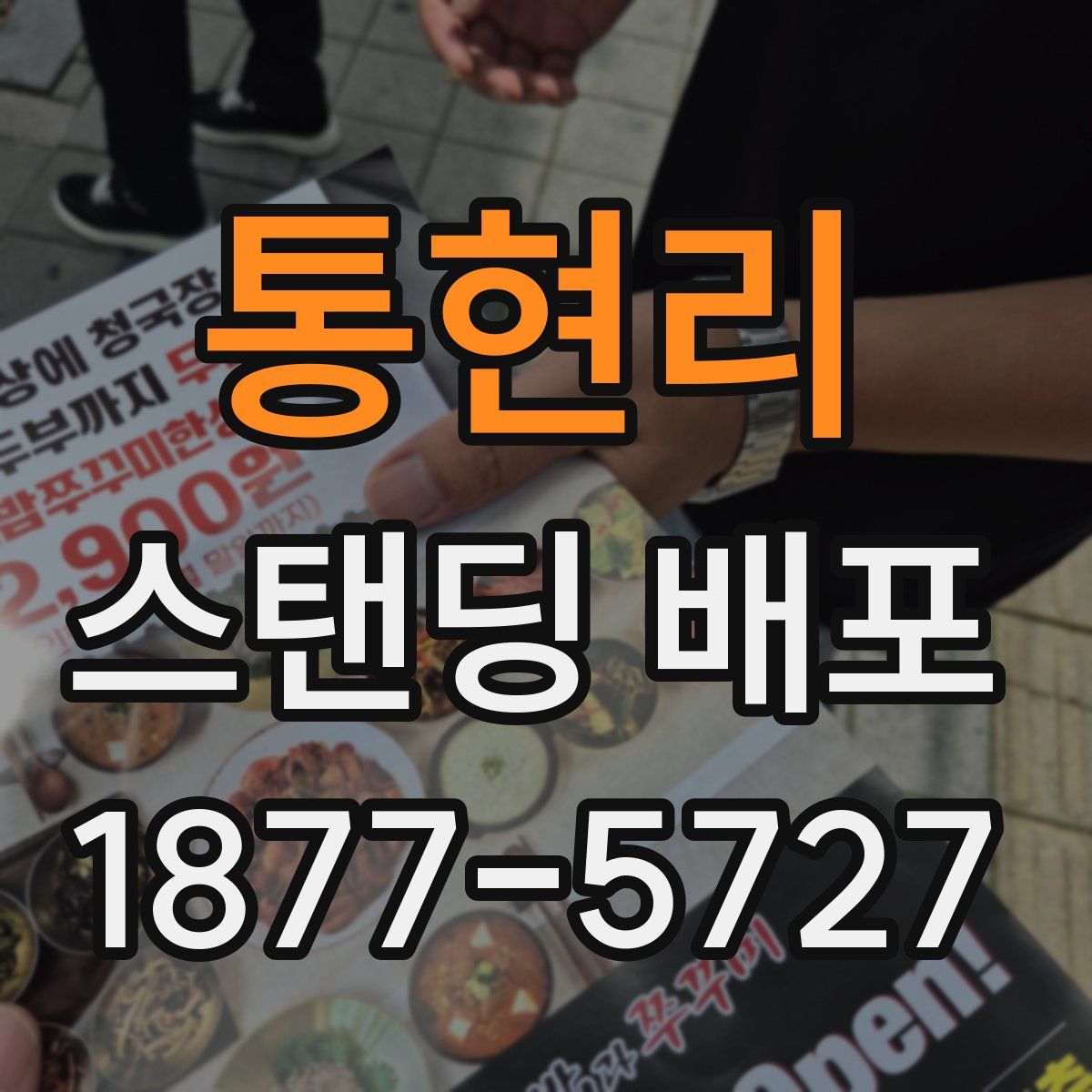 통현리 스탠딩 배포