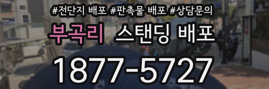 부곡리 스탠딩 배포