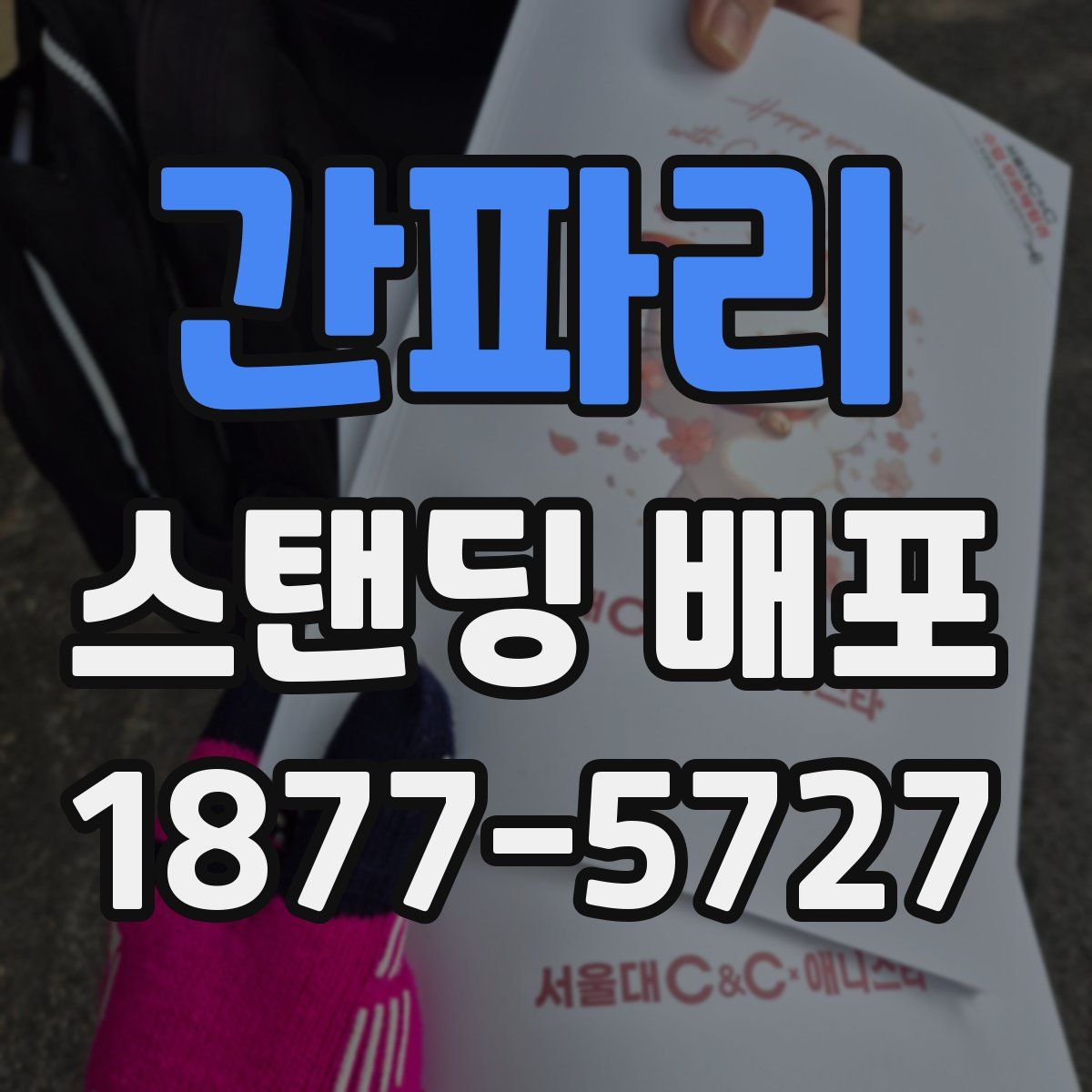 간파리 스탠딩 배포