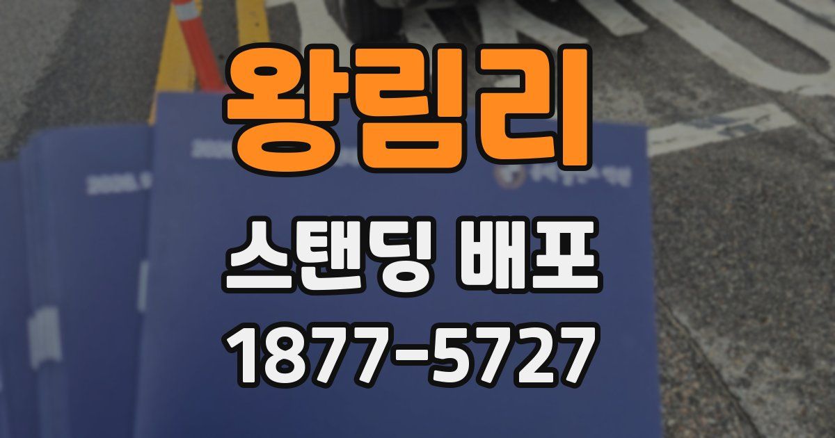 왕림리 스탠딩 배포