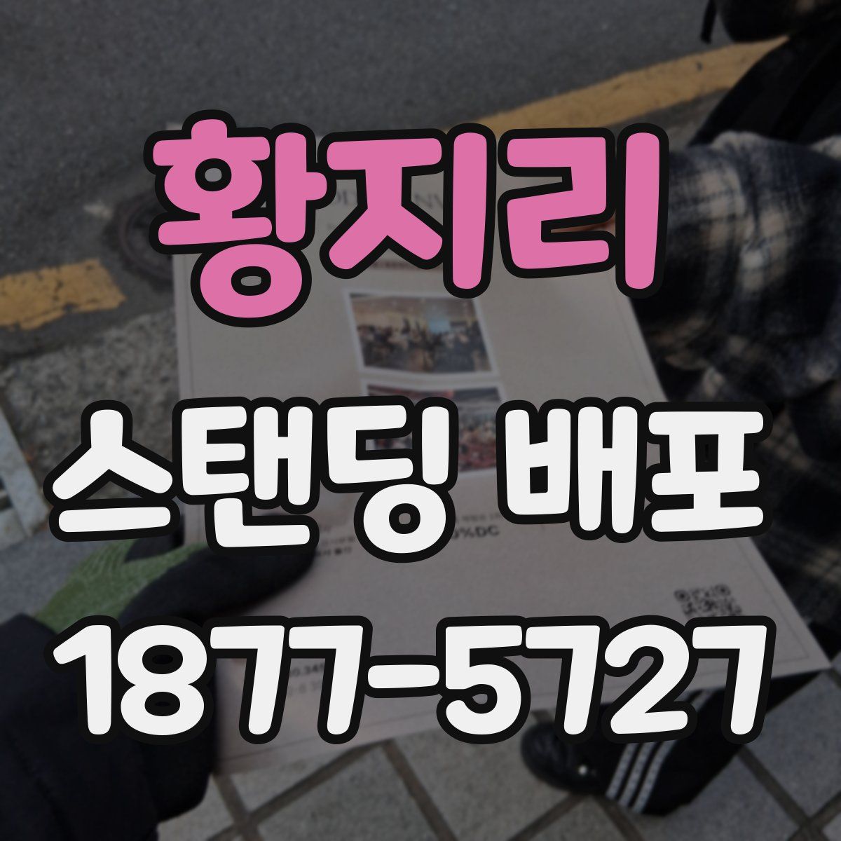 황지리 스탠딩 배포