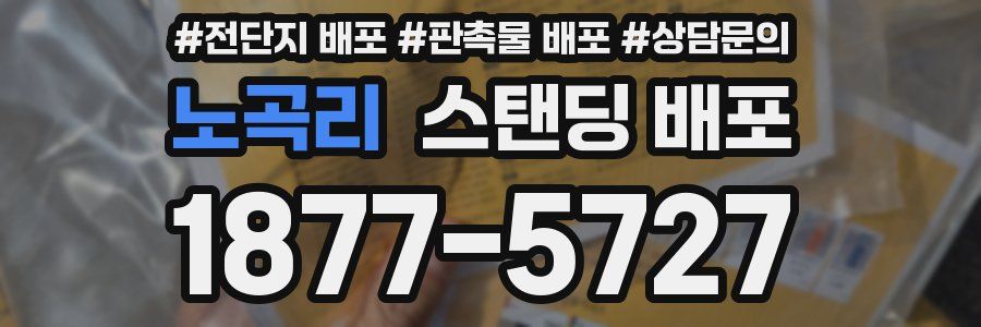 노곡리 스탠딩 배포