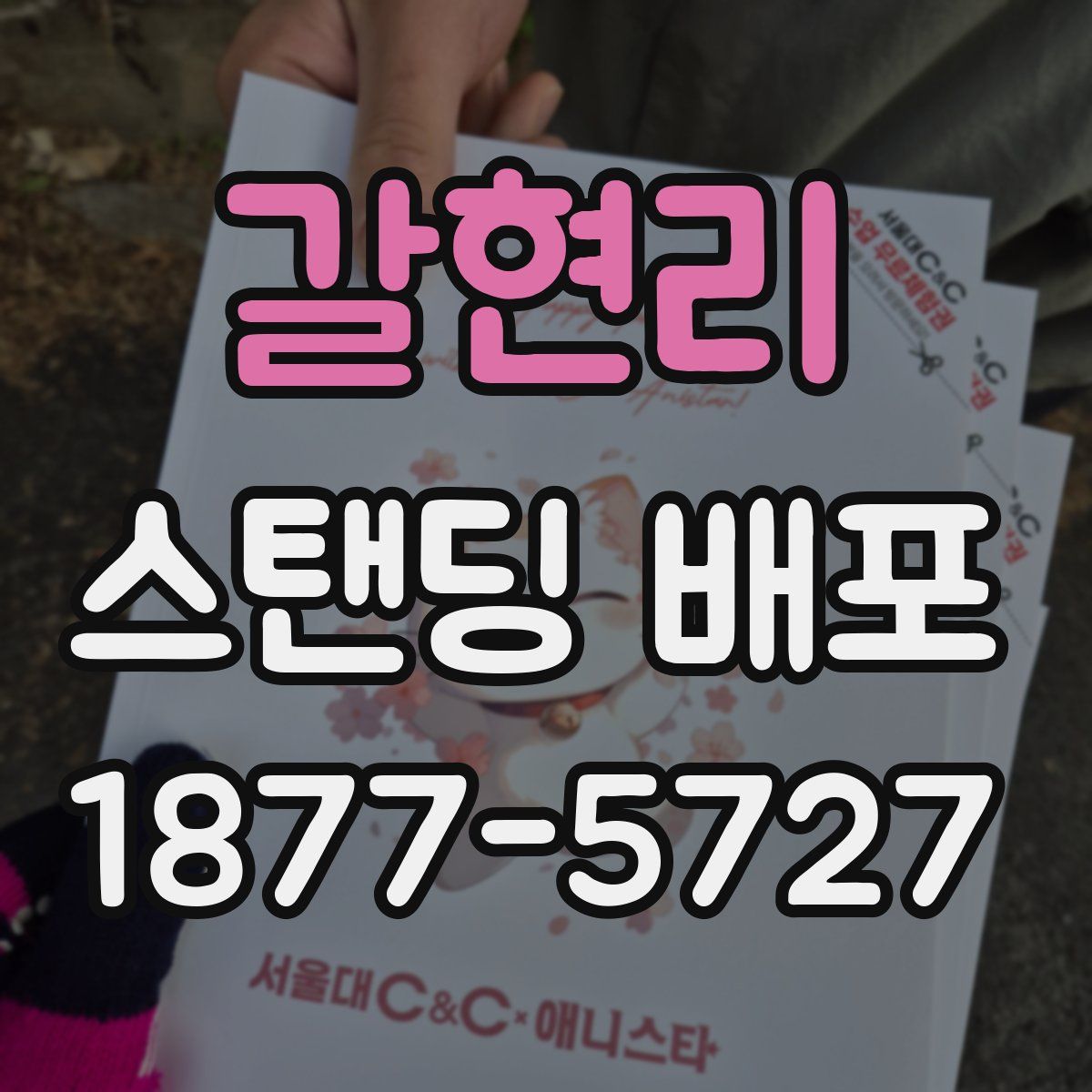 갈현리 스탠딩 배포