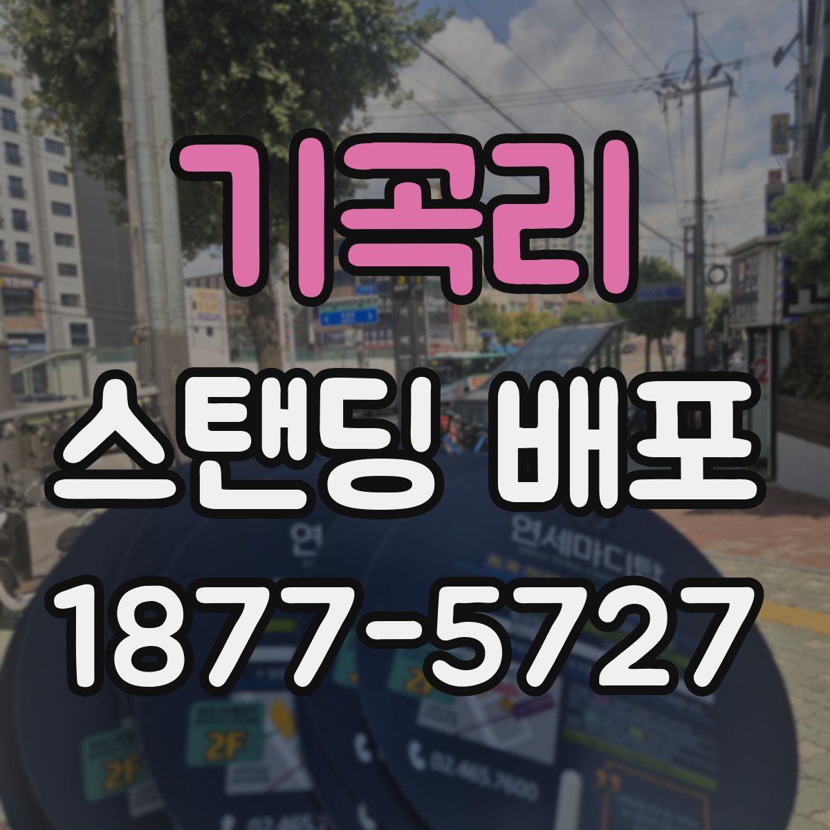기곡리 스탠딩 배포