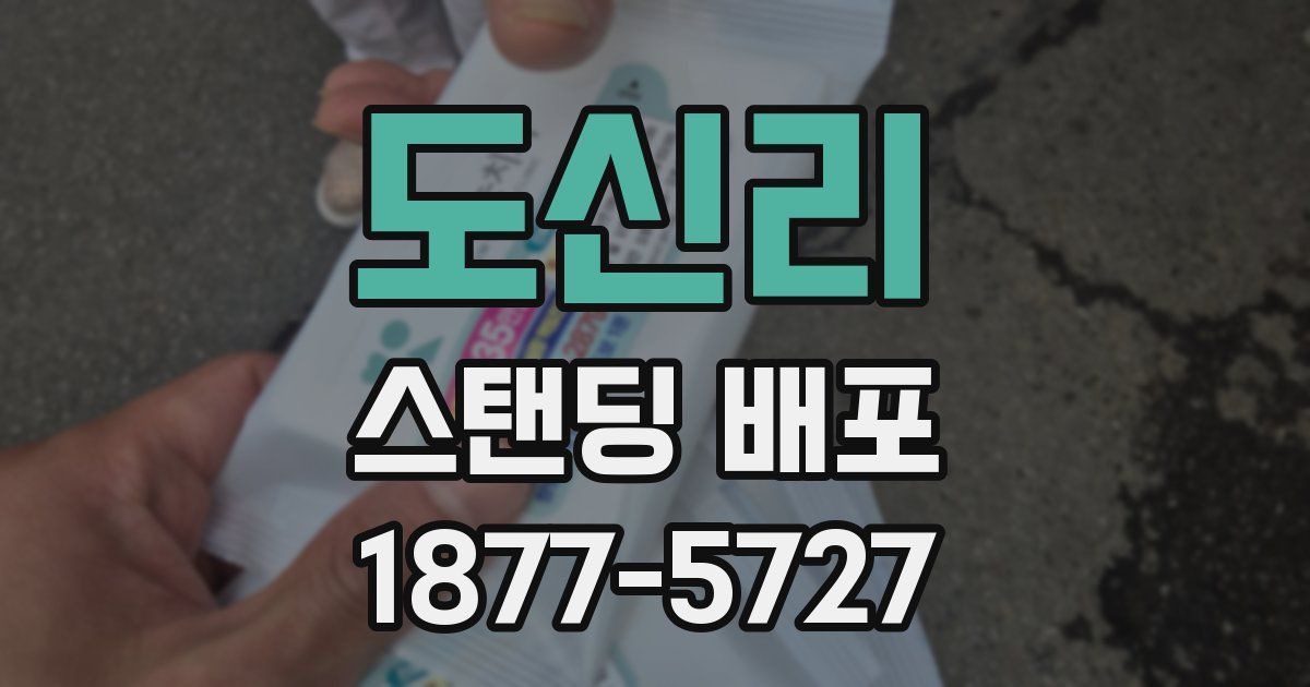 도신리 스탠딩 배포