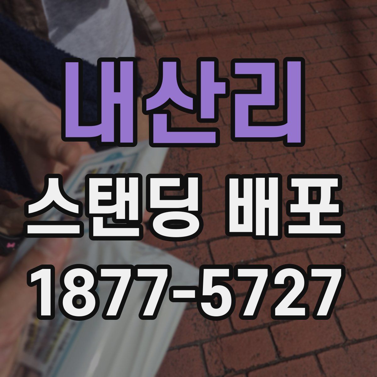 내산리 스탠딩 배포