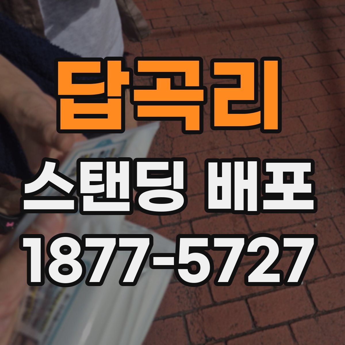 답곡리 스탠딩 배포