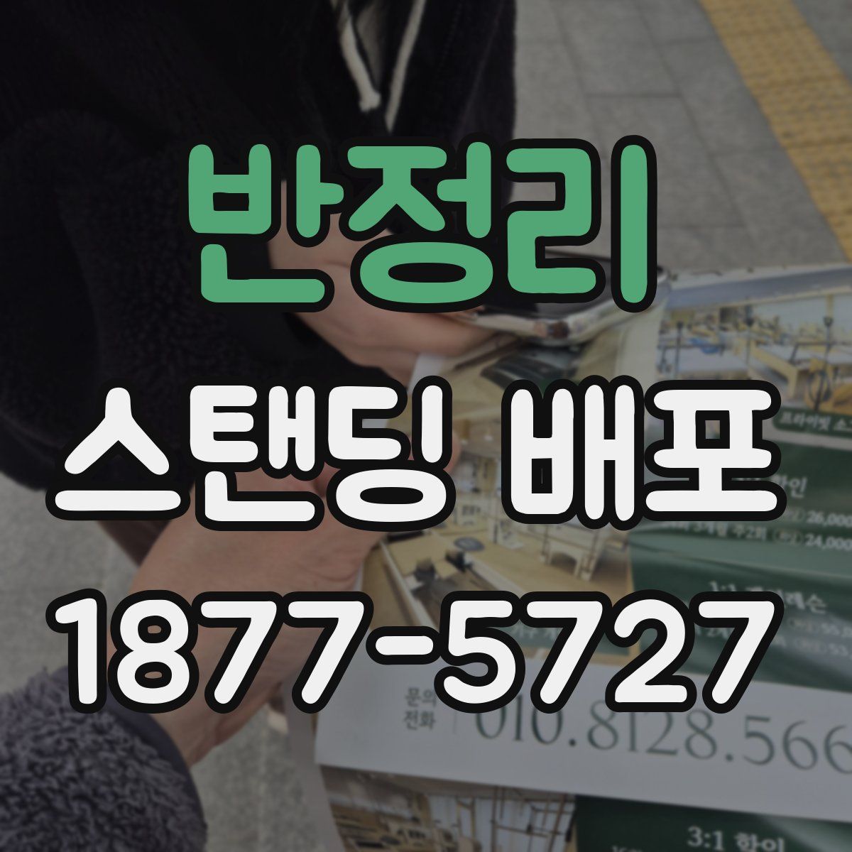 반정리 스탠딩 배포