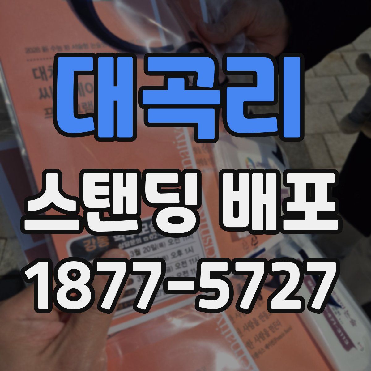대곡리 스탠딩 배포