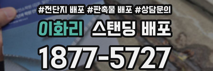 이화리 스탠딩 배포