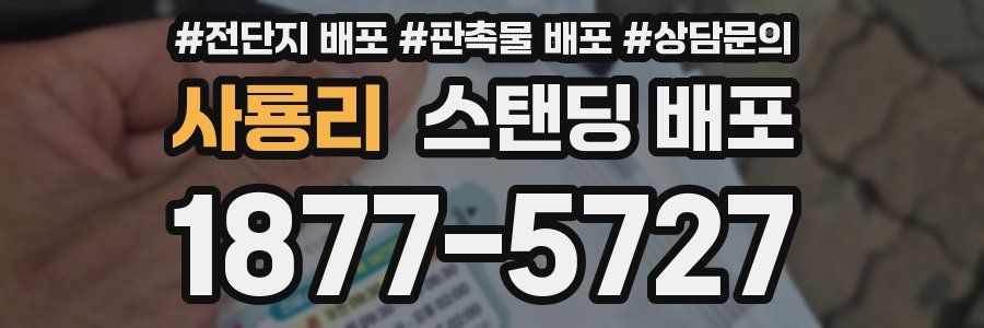 사룡리 스탠딩 배포
