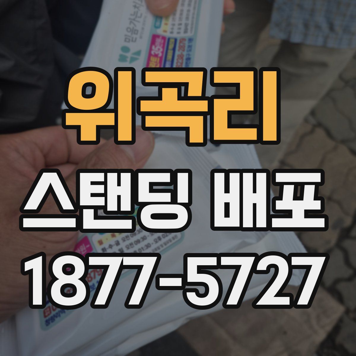 위곡리 스탠딩 배포