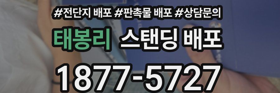 태봉리 스탠딩 배포