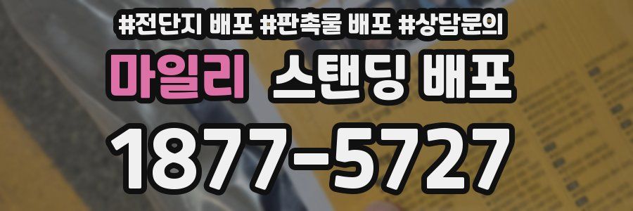 마일리 스탠딩 배포
