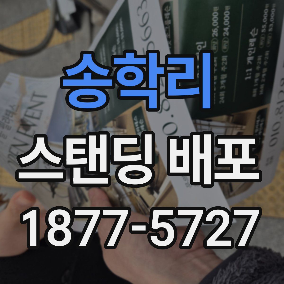 송학리 스탠딩 배포