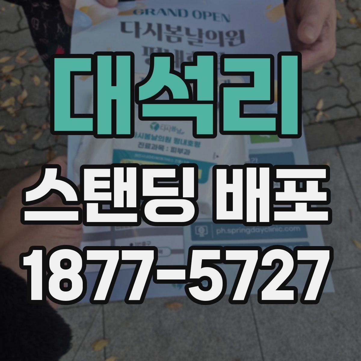 대석리 스탠딩 배포