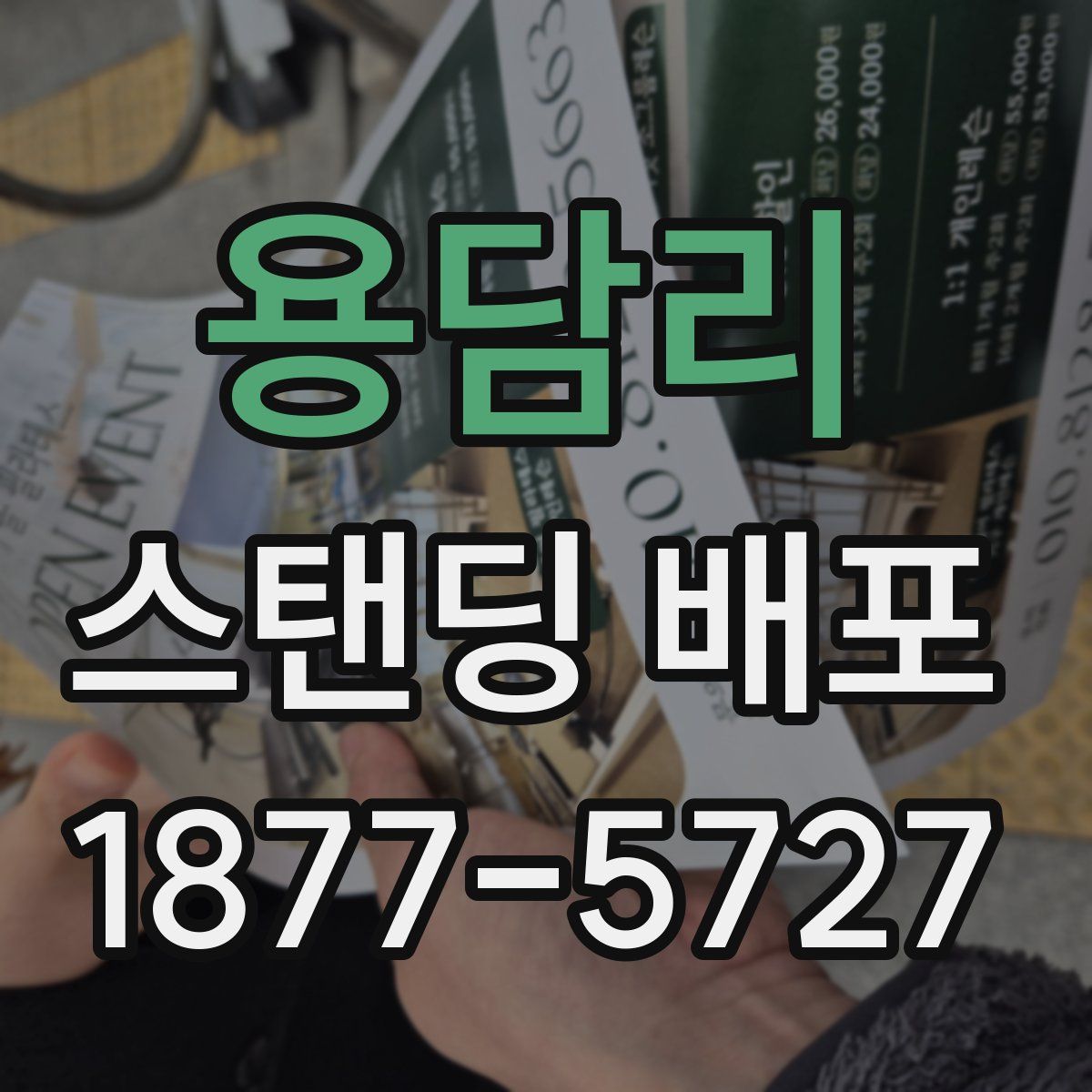 용담리 스탠딩 배포