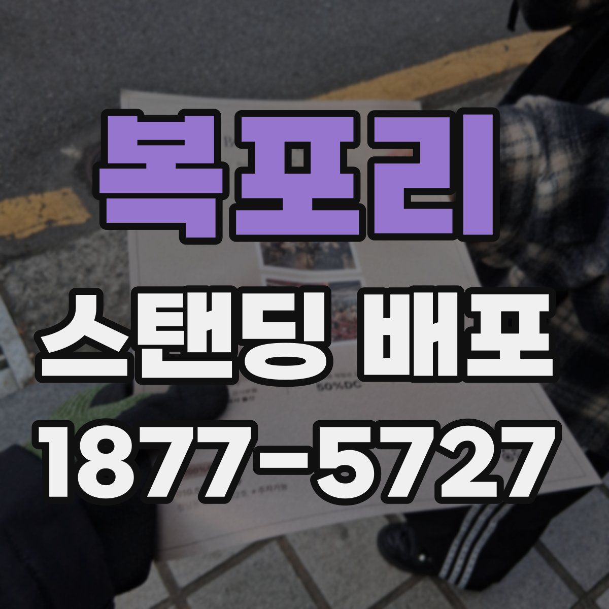 복포리 스탠딩 배포