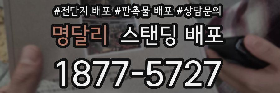 명달리 스탠딩 배포