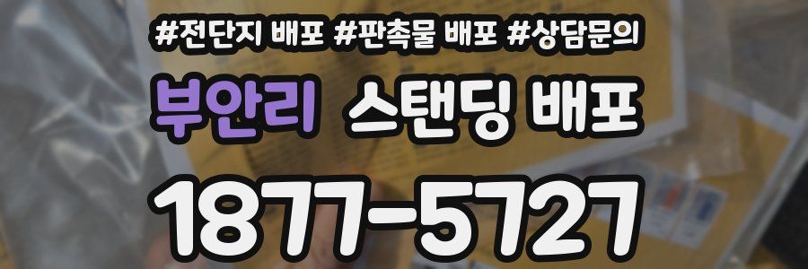 부안리 스탠딩 배포