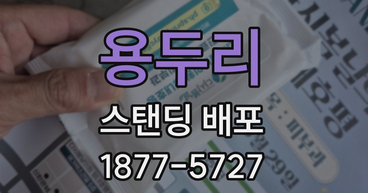 용두리 스탠딩 배포