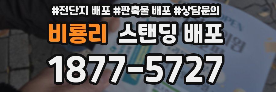비룡리 스탠딩 배포