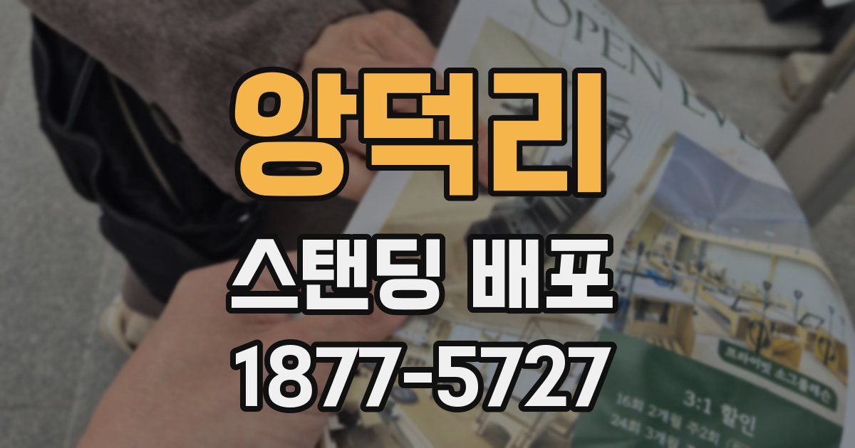 앙덕리 스탠딩 배포