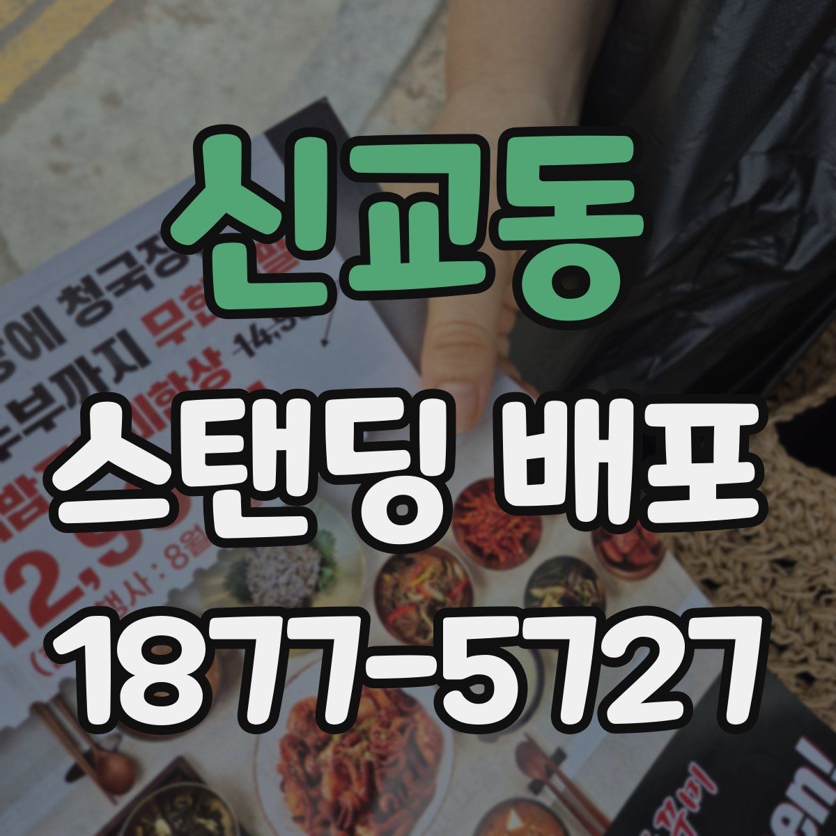 신교동 스탠딩 배포