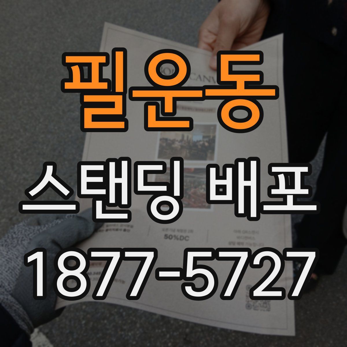 필운동 스탠딩 배포