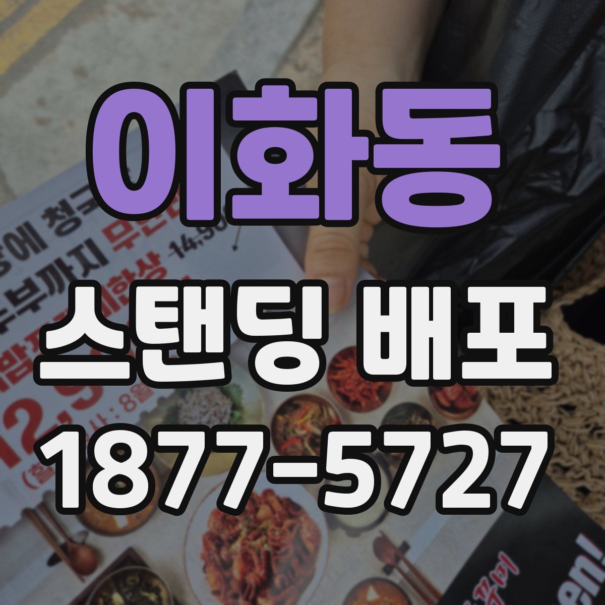 이화동 스탠딩 배포