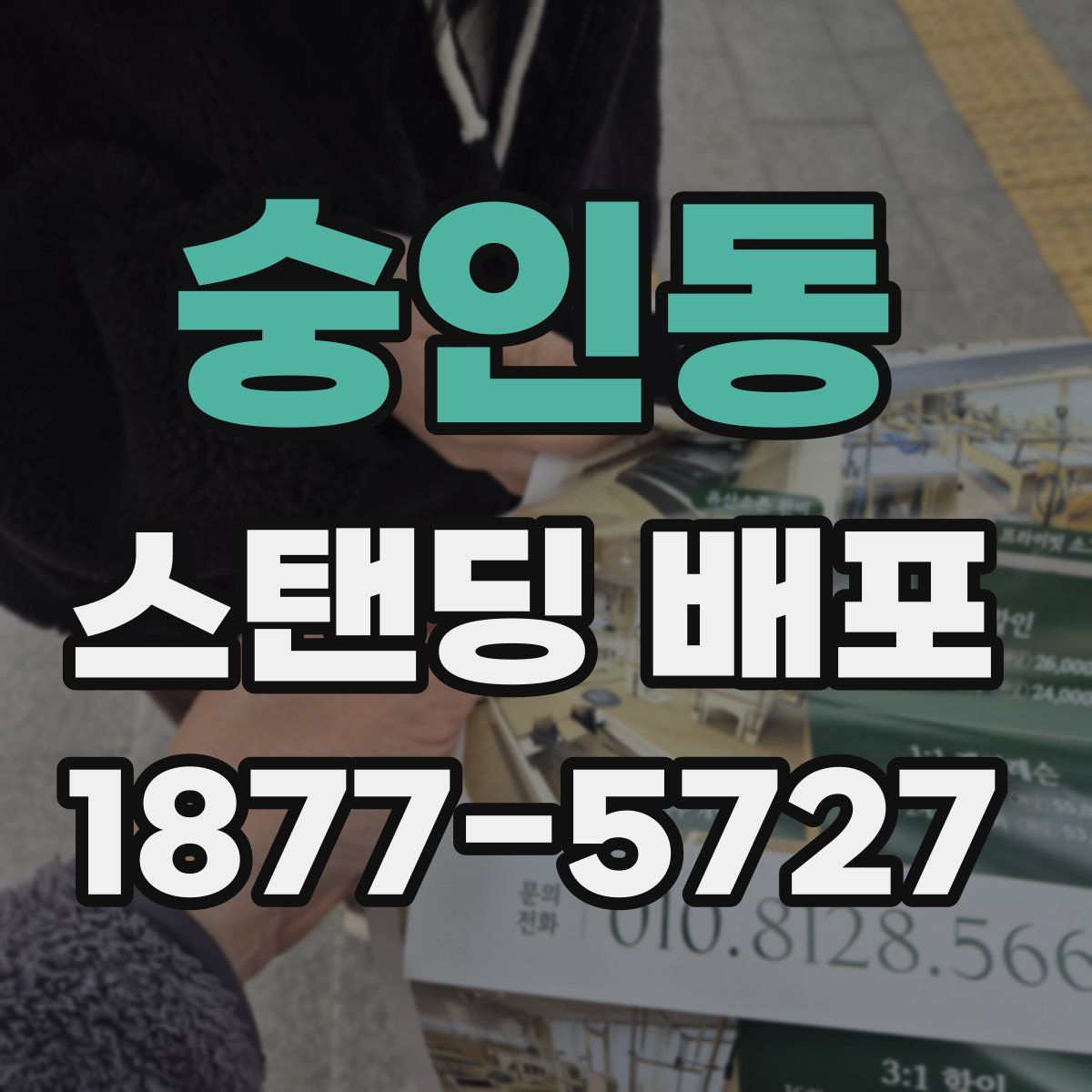 숭인동 스탠딩 배포